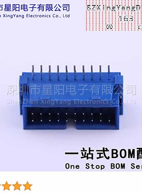 A37-1BL01-111-B 蓝色USB 3.0蓝色USB 3.0 IDC连接器蓝色BOX HEAD