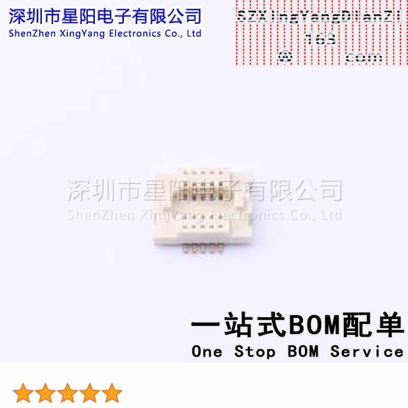 X0511FVS-10A-LPV01 (5Pcs)PIN 10间距0.5mm母 立贴PIN总数10间距