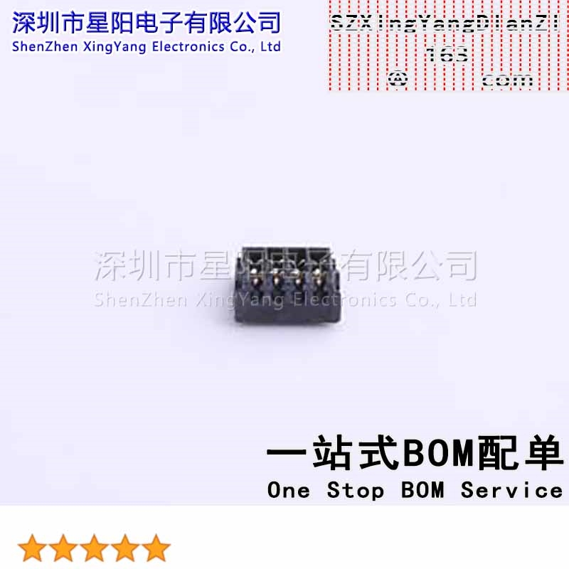 X0600HI-04G-LPHF (5Pcs)有耳 镀金 有耳 镀金 配套 针座X0600WRS