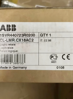 原装ABB CL-LMR.CX18AC2 可编程逻辑继电器 1SVR440723R0200 现货