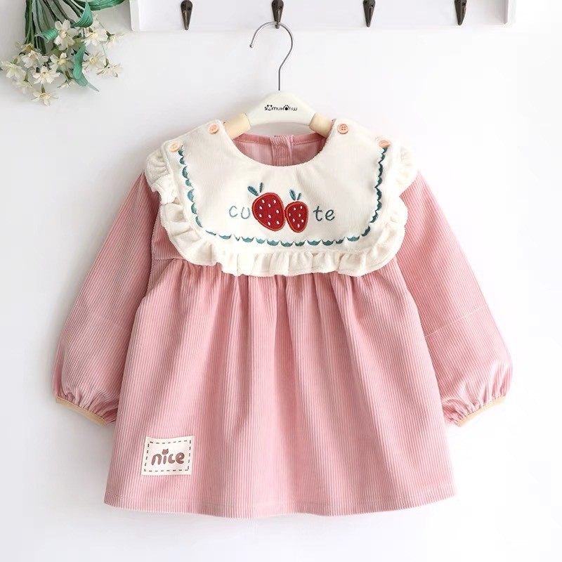 罩衣女宝宝公主裙秋冬吃饭围兜防水防脏婴儿围裙外穿辅食护衣长袖,童装/婴儿装/亲子装,反穿衣/罩衣,淘宝优惠券,粉丝福利购,淘宝优惠卷