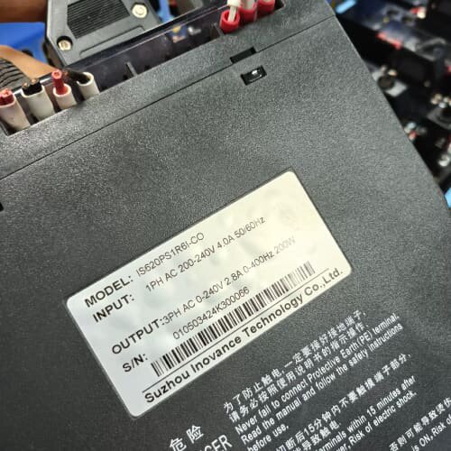 议价汇川200w伺服电机 SV620PS1R6I MS1H1-2可维修