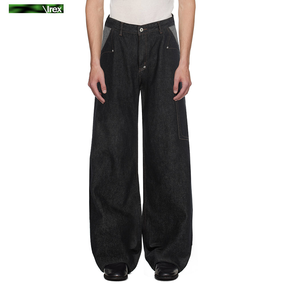 13.5盎司窄幅工装裤原牛