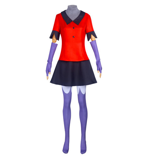 现货工厂美国电视动画Hazbin Hotel地狱客栈Vaggie 維姬COS服