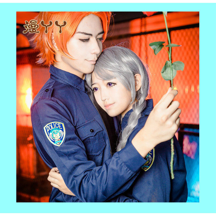 【漫丫丫】疯狂动物城cosplay兔子朱迪 狐狸尼克 拟人co