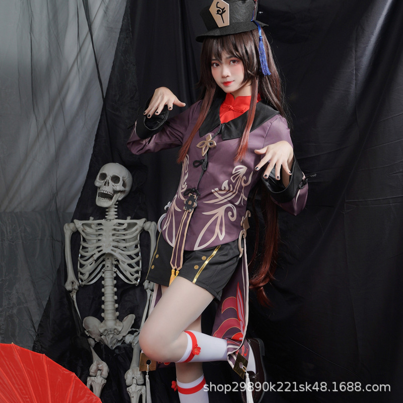 原神cosplay服装胡桃cos服往生堂胡堂主C服男女游戏二次元服装女