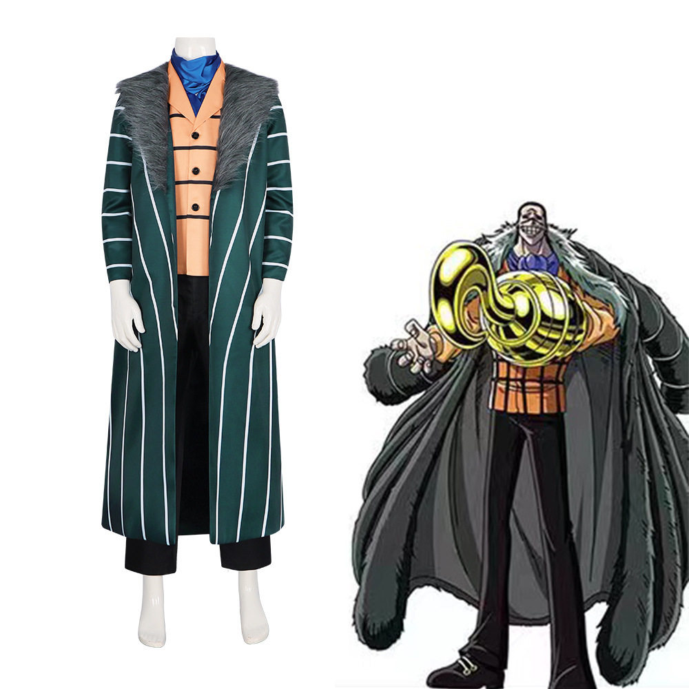 海贼王cos服 航海王 沙·克洛克达尔七武海cosplay角色同款扮演服