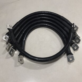 定做紫铜国标连接线95平方加粗国标软线120/带铜鼻子大电流电缆线