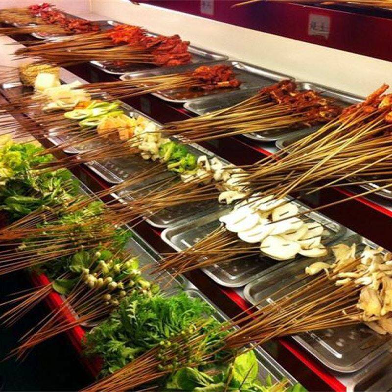 5mm重庆四川串串火锅水竹签细竹签无节硬签