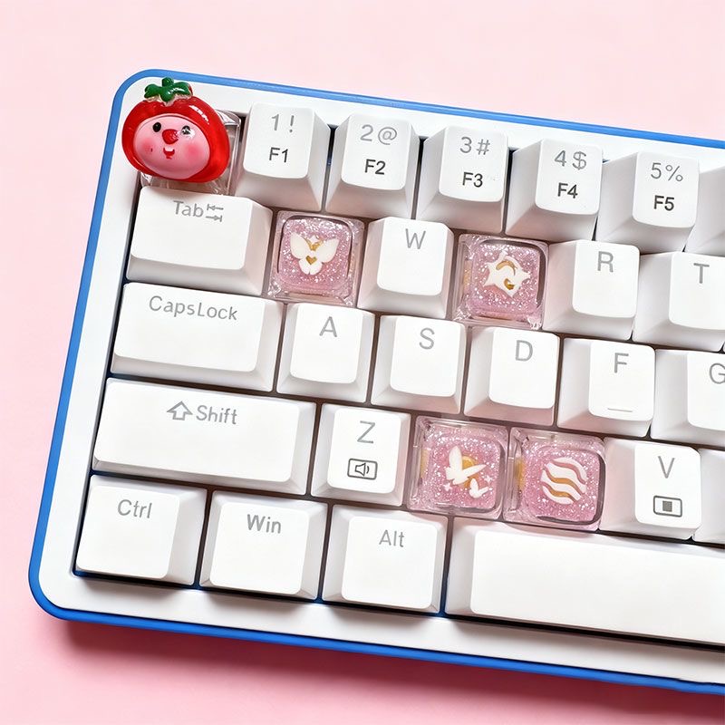 无畏契约主题闪粉暮蝶贤者键帽