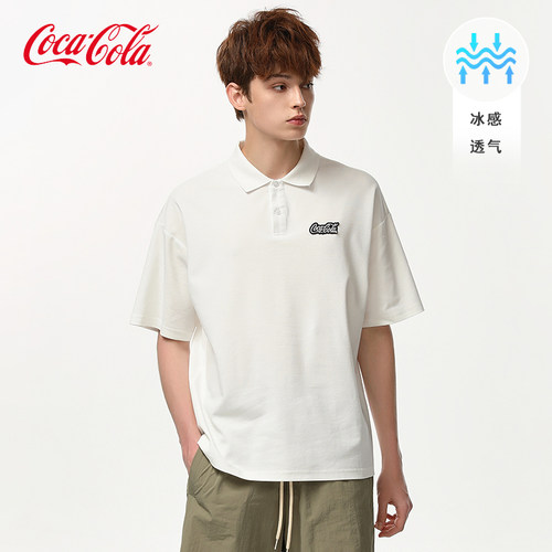 Coca-Cola/可口可乐短袖Polo衫
