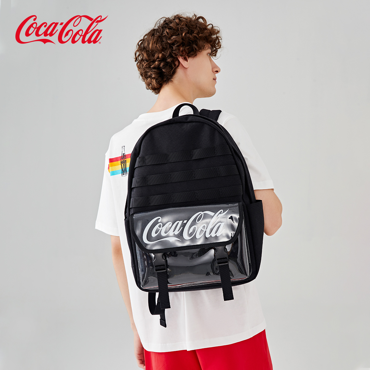 coca-cola可口可乐官方双肩包