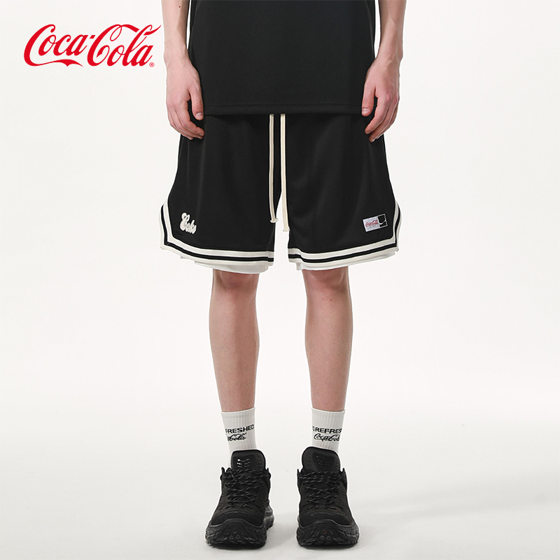 Coca-Cola可口可乐网眼篮球裤
