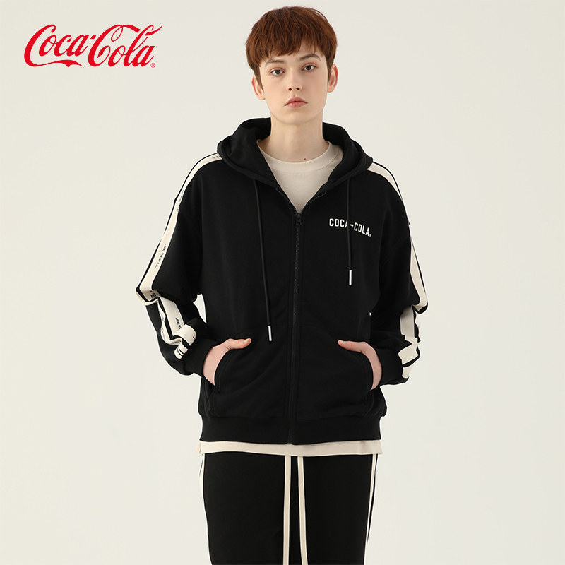 Coca-Cola/可口可乐开衫卫衣外套
