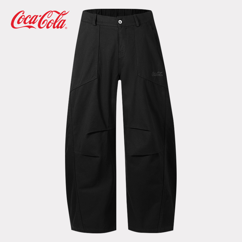 可口可乐户外美式休闲弯刀工装裤