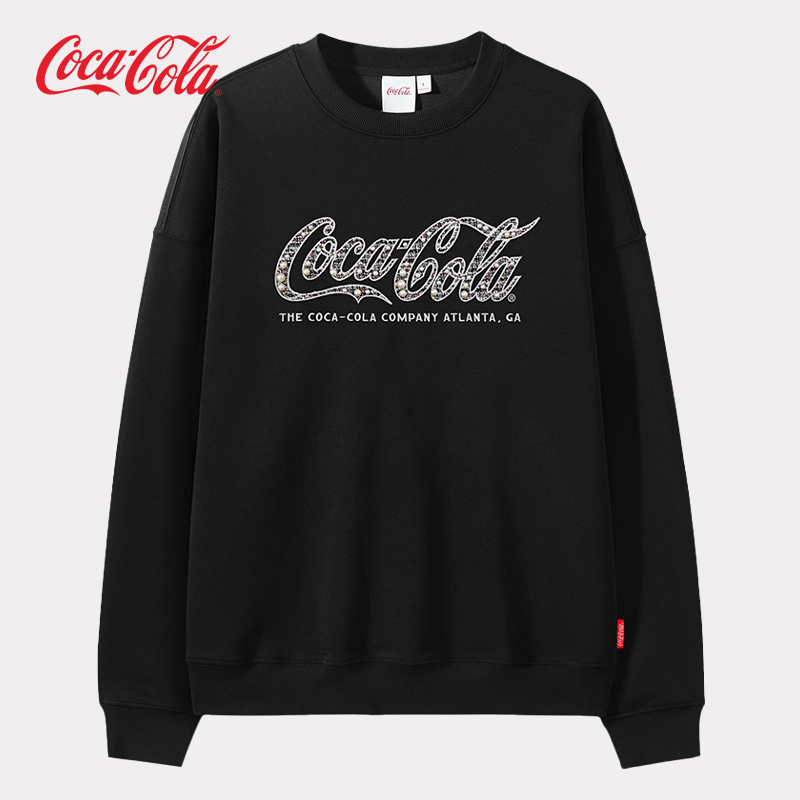 Coca-Cola/可口可乐重磅圆领卫衣
