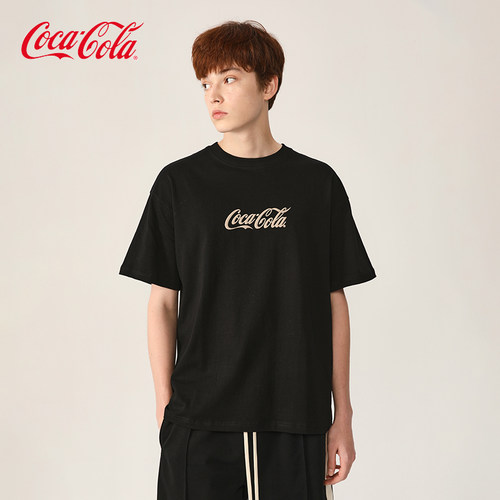 Coca-Cola/可口可乐简约短袖T恤