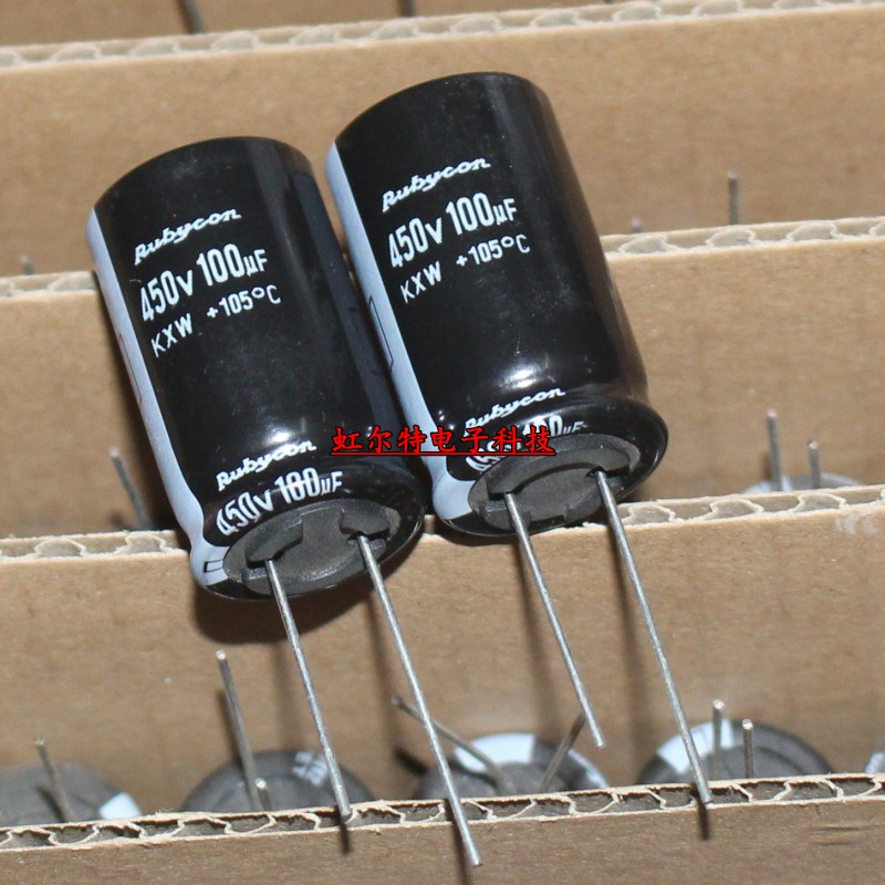 电解电容450V100UF 100UF450V KXW高频低阻长寿命105度