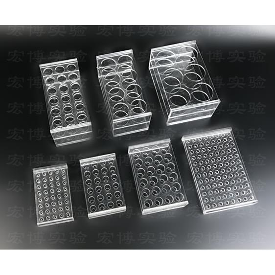 1.5 2 5 7 10 15 50 100ml有机玻璃离心管架 试管架 8 10 18 24孔
