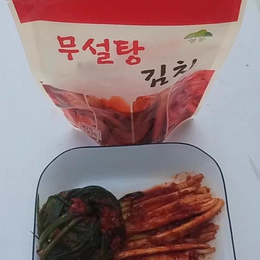 韩式手工精选拌小香葱泡菜口味独腌制/榨菜/泡菜