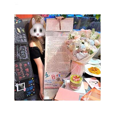 卷轴手写信生日礼物女生送男朋友情书情侣手工diy自制七夕情人节