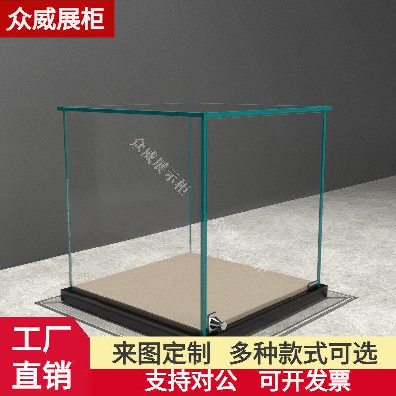 高档桌面玻璃展示柜珠宝首饰品台面玻璃罩精品烤漆小型陈列柜子