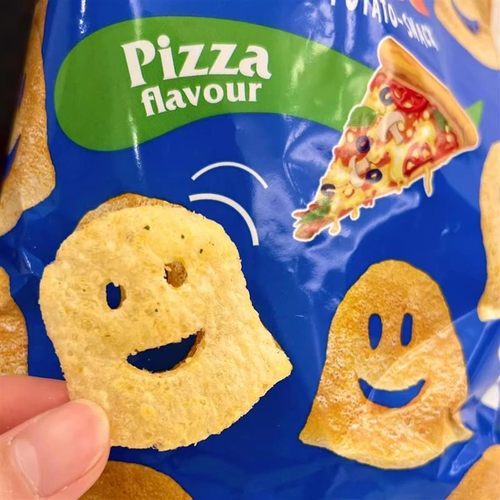 新货鬼脸薯片lorenz薯片土豆片薯条笑脸小幽灵薯片居家解馋