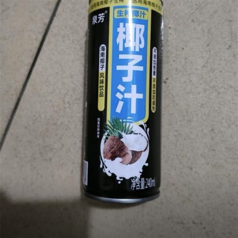 到手一箱】正宗海南风味椰子汁休闲饮料240ml椰奶宿舍小饮品椰汁