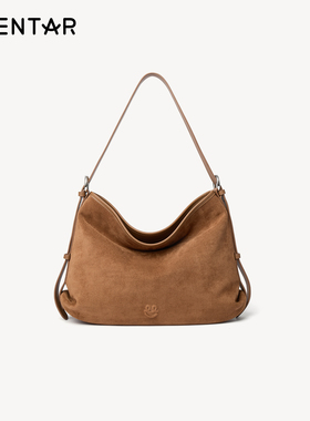 OMENTAR欧蒙特墩墩hobo包女小众秋冬新款斜挎单肩通勤大容量包包
