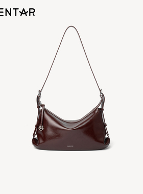 OMENTAR欧蒙特墩墩枕头包女小众真皮新款大容量通勤斜挎单肩腋下