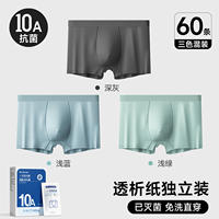 Doctor Chu Men's disposable underwear, men's style, flat Angle pure cotton sterilized travel disposable pants, large size shorts thumbnail 8