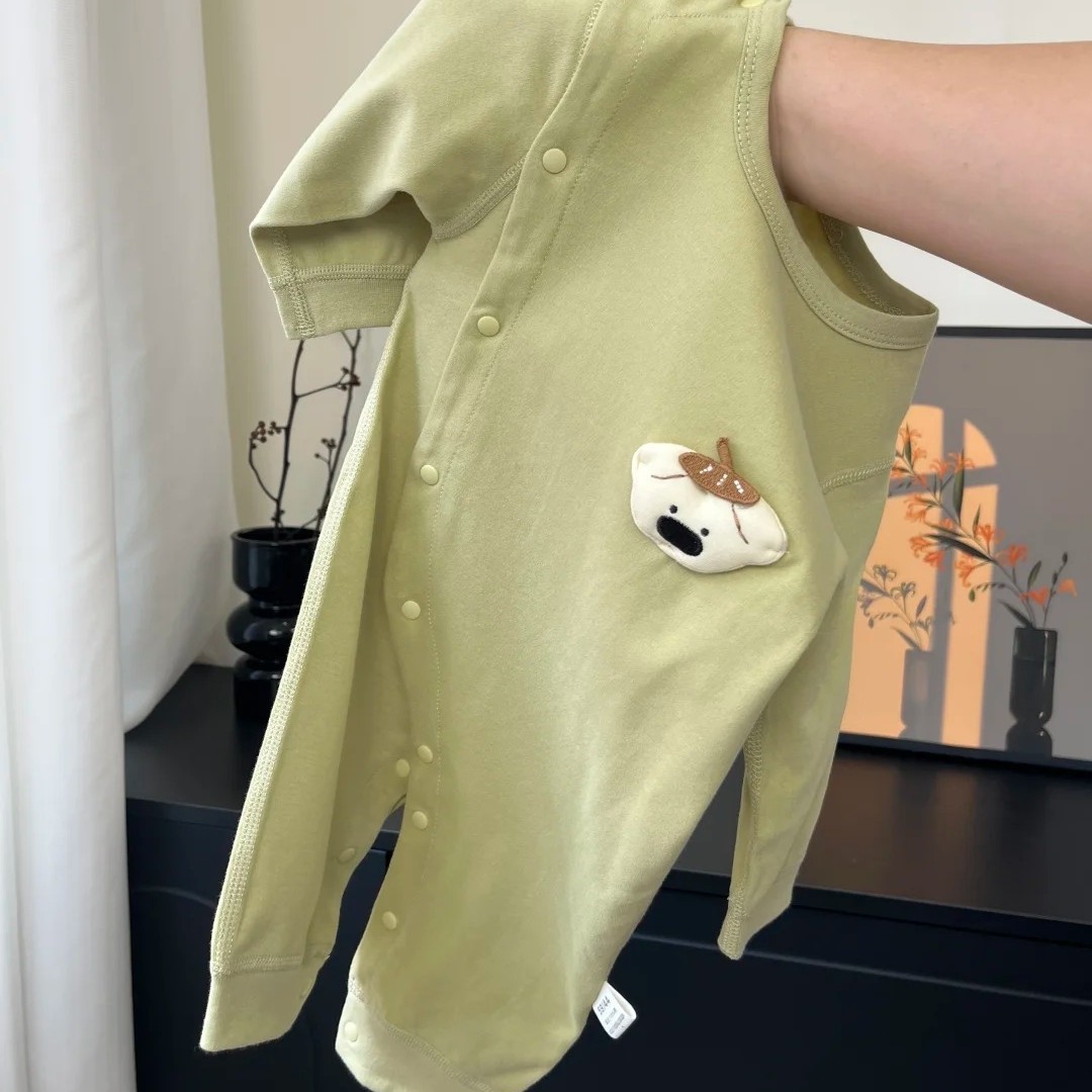 婴儿连体衣a类纯棉新生儿衣服春秋服装男女宝宝连体衣安阳婴童装