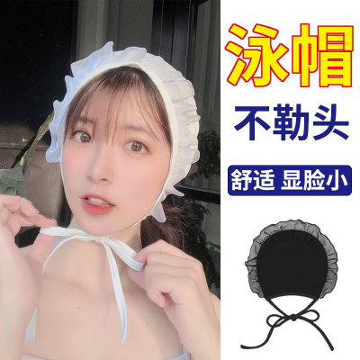 泳帽女款长发加大高颜值不勒头