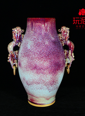 艺术馆台面花瓶摆件