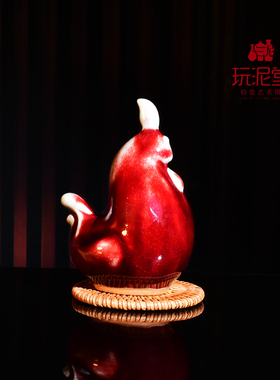 艺术馆随手礼大吉大利小摆件