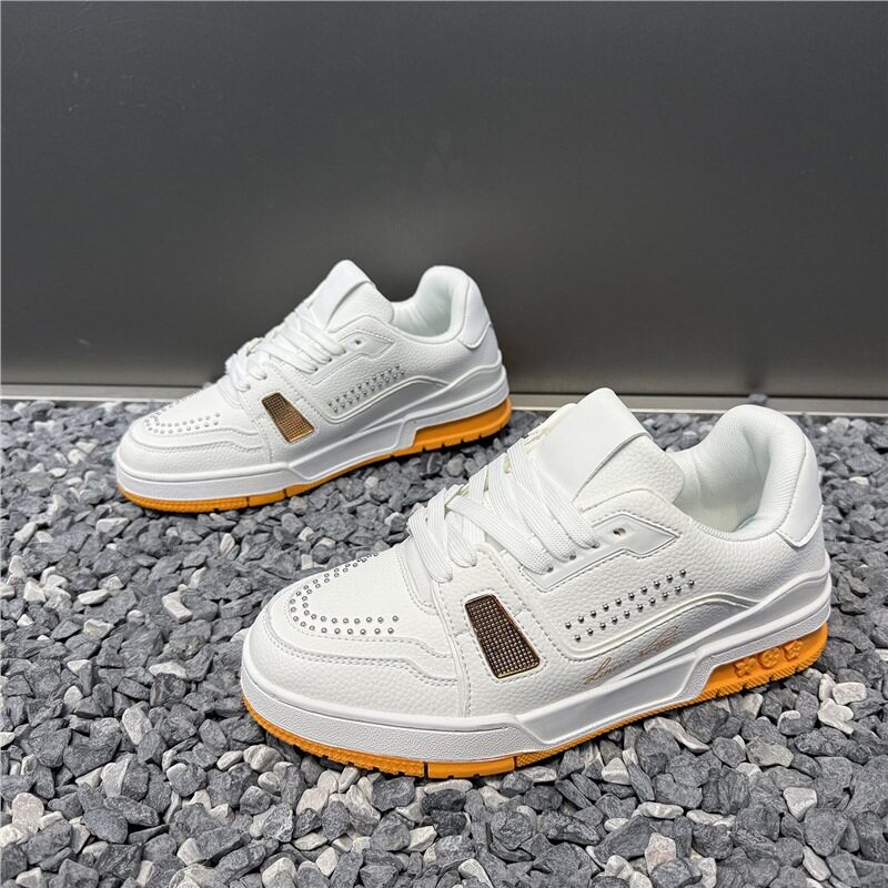 男鞋2025秋季新款休闲鞋大码防滑运动鞋舒适潮流透气轻便男款板鞋