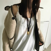 breathe现H25夏款 韩国东大门优雅气质蕾丝拼接连衣裙叠穿吊带裙女