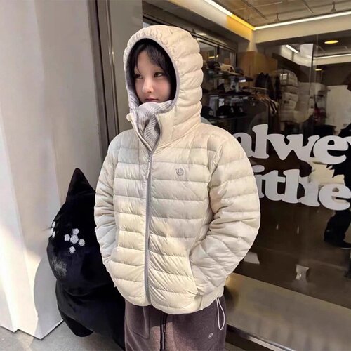 aeae90绒立领显瘦防风保暖羽绒服