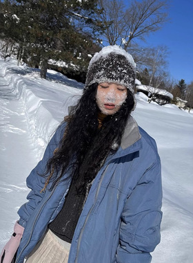 NOCONTENT现H25冬款韩国东大门复古气质防风防水加厚保暖棉服外套