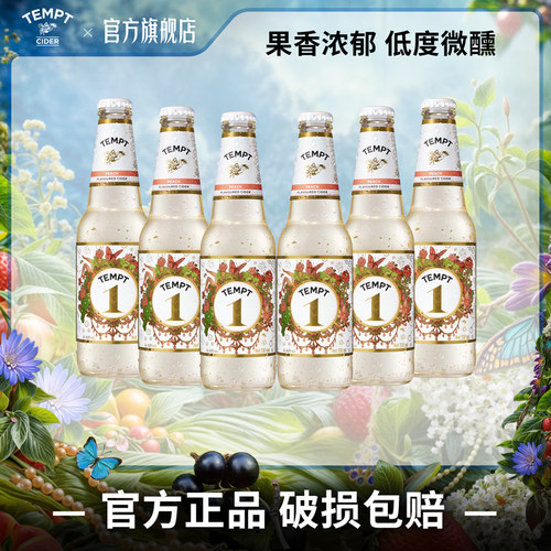 丹麦TEMPT诱惑1号微醺气泡水果酒