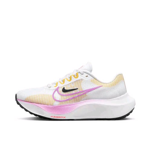 Nike Zoom Fly 5 跑鞋 稳定泡棉碳板舒适缓震防 DM8974-100 YT仓