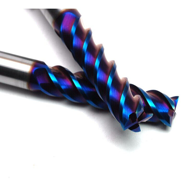 60度 4刃 50刃长 模架专用 侧框精铣刀 倒锥合金钨钢铣刀8 10 12