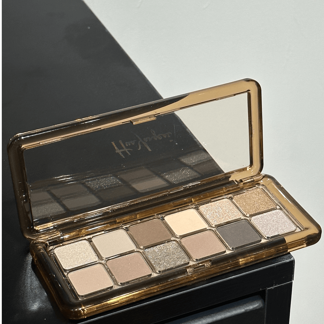 透明壳水泥盘！清冷贵气感12色烟熏大地色系水泥盘眼影粉质细腻女,彩妆/香水/美妆工具,眼影,淘宝优惠券,粉丝福利购,淘宝优惠卷