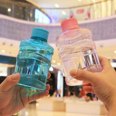 一网红次性奶茶你桶塑料PE迷桶1000ml果汁minENTi吨吨酒T桶