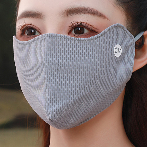 加大防晒口罩女春夏季网眼透气遮阳防紫外线高颜值透气护眼角面罩