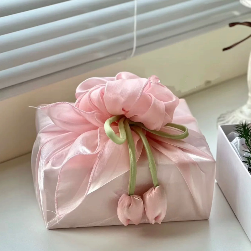 韩系甜美粉礼盒美业服装开业伴手礼生日礼物小众创意包装礼盒套装