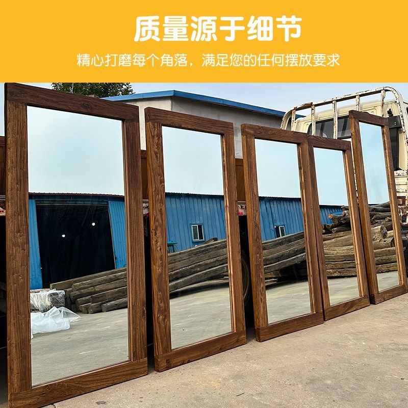 老榆木复古侘寂风实木圆桌客厅阳台餐桌咖啡桌休闲洽谈桌椅组合,个性定制/设计服务/DIY,明信片定制,淘宝优惠券,粉丝福利购,淘宝优惠卷