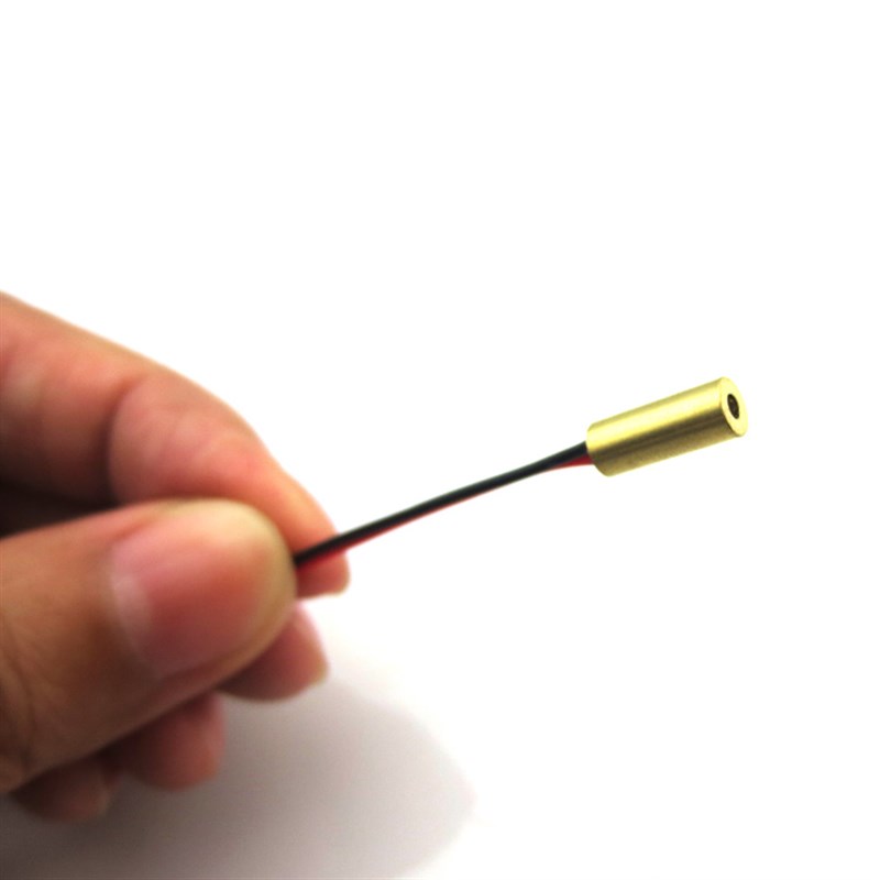 小尺寸650nm5mW红光点状激光头点光源发射器红光点状激光灯模组