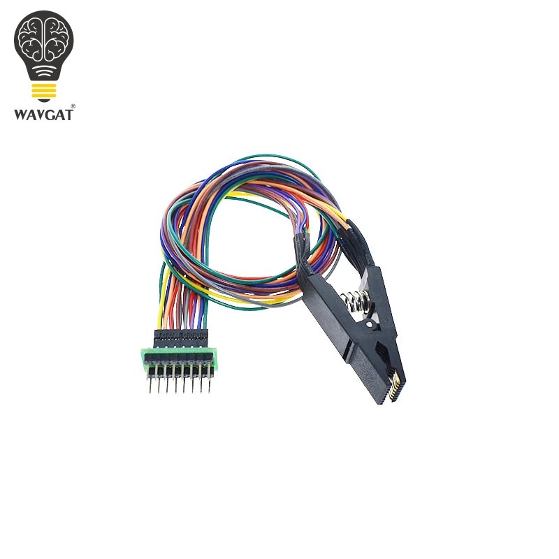 SOP 8 16测试烧录夹 BIOS烧录夹 SOP16转DIP8直插烧录座免拆测试