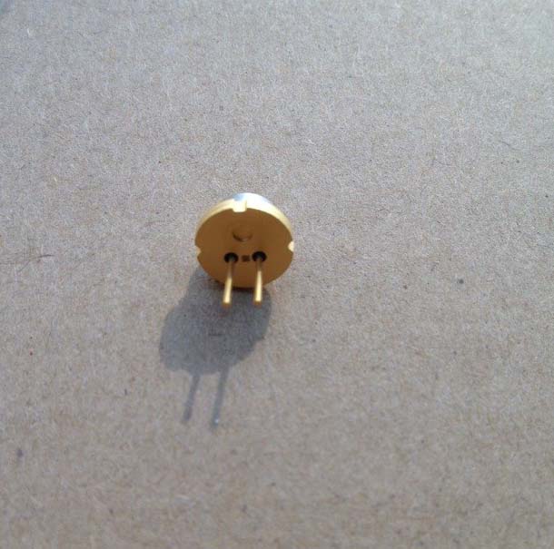 全新进口日亚520nm 525nm/1W 绿光管 9.0mm绿光激光二极管NDG7475